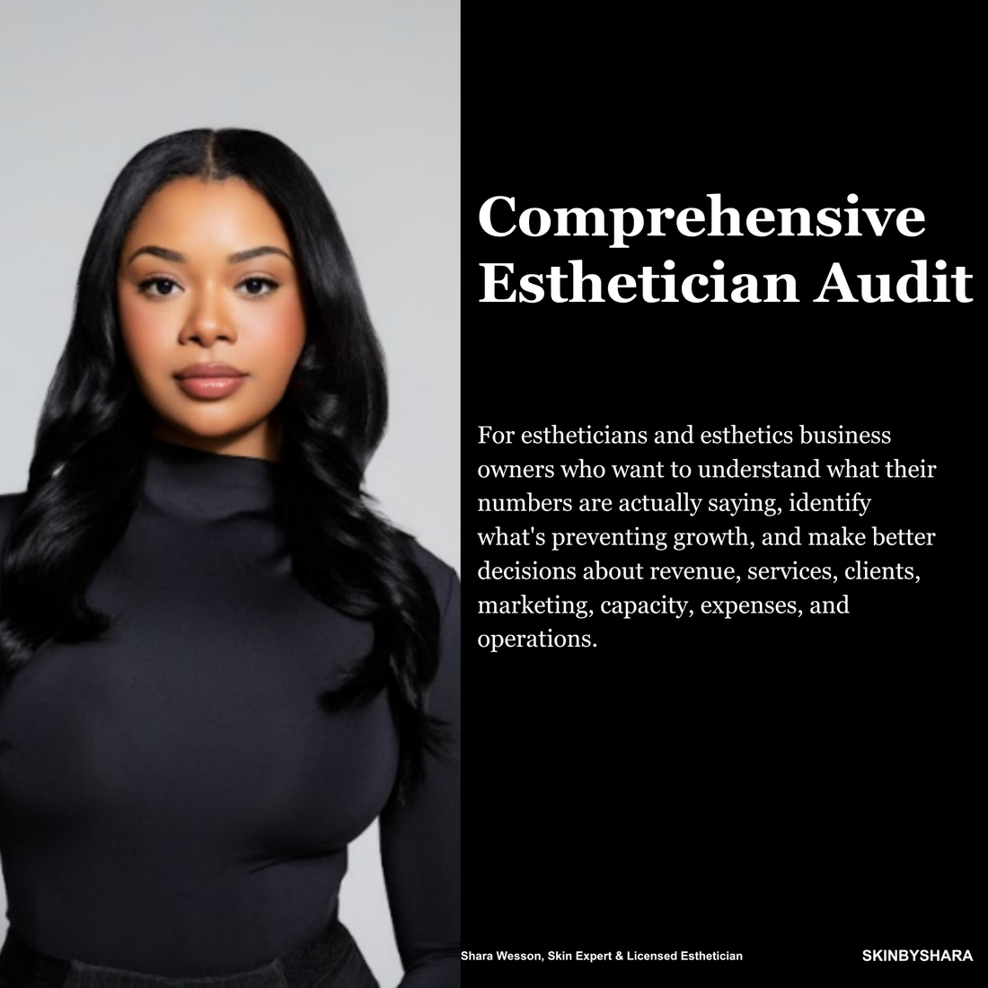 Comprehensive Esthetician Audit